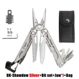 DAKOYU-Multi-functional Swiss Tool with Whistle, Outdoor Pliers, DKShadow Available In Multiple Colors, Outdoor Camping Equipmen