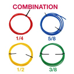 PE Plastic Copper Pipe Protector,1/4" 3/8" 1/2" 5/8" 3/4" 7/8" Bend Pipe Protection Strip,For AC Copper/Refrigerator Pipe Repair