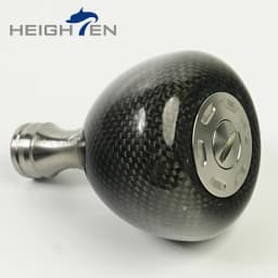 HEIGHTEN Carbon Fiber Reel Knob - 36mm Diameter, Ultra Lightweight Lure Fishing Modification Accessories