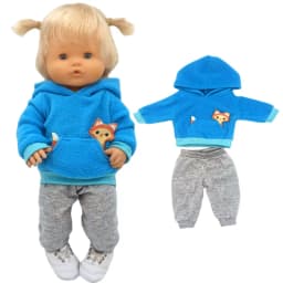 Nenuco Doll Jacket Set for 40cm Baby Dolls Clothes Toys Wear Children Girl Gifts