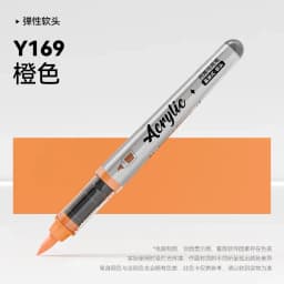 1 PC 84 Colors Acrylic Paint Pens Markers Brush Tip Paint Markers For Rock Painting Christmas School Art Supplies Stationery