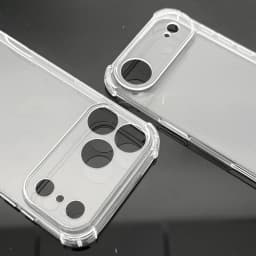 Shockproof Case for iPhone 18 Pro Max 18Pro Transparent Soft TPU Phone Cover Anti-knock Bumper for iPhone 17 Pro Max Clear Shell