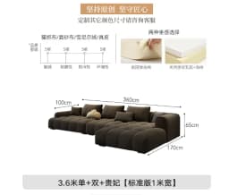 L Shape Living Room Sofas European Double Minimalist Luxury Sofas Modern Designer Divano Letto Matrimoniale Furniture Home