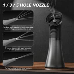 Upgraded Ear Wax Removal with One-Piece Waste Tank Safe Ear Cleaner with Water Temperature Sensor Waterproof Effective EarClean