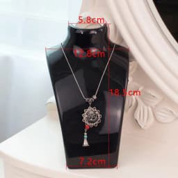 1pcs Mannequin Bust Jewelry Display Rack Necklace Display Holder Jewelry Organizer For Ear Stud/Earrings Stand Necklace Chain