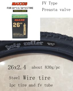 1pc MAXXIS 26 Holy Roller 26*2.4 26*2.2 24*2.4 BMX Bicycle Tire Street Chocolate Tread Climbing Steel Wire Tyre Bike Tire