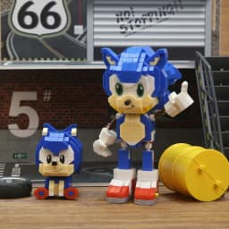 SEGA MOC Building Blocks Toys Hedgehog Brickheadzed Dr Eggman Tails Bricks Anime Game Figures Children holiday kids day Gift