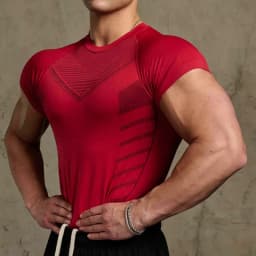 2025 Men Solid Color Sport T-shirt Summer New Gym Fitness Bodybuilding Male Workout Shirts Fashion Short Sleeves T-shirt Men Top