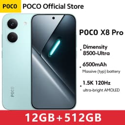 【World Premiere】Global Version POCO X8 Pro 5G 6.59'' Smartphone 1.5K Dimensity 8500-Ultra NFC 120Hz Ultra-Bright AMOLED Display