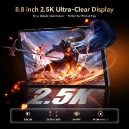 Headwolf TiTan1 4G LTE Tablet 8.8 Inch Dual SIM 12G+256GB 7200mAh Android 15 Gaming Tablet MTK Dimensity 8300