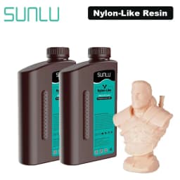 SUNLU 2KG Nylon-Like/ Toughness / High Temperature 3D Resin 405nm UV Resin For Most SLA/DLP/LCD 3D Printer Material UV Sensitiv