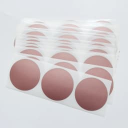 Dropshipping 100PCS 38 40mm Circle Round Scratch Off Sticker Protection Style