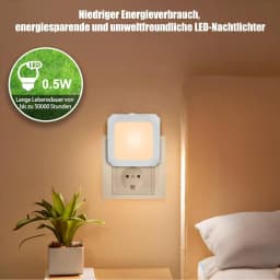 LED Night Lamp Dimmable Warm White Wireless Cabinet Light EU US UK Plug in Night Light for Kids Bedroom Auto Dusk to Dawn Sensor