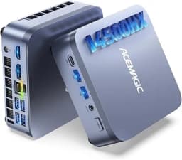 ACEMAGIC Mini PC Intel Core I7-14650HX 16C/24T up to 5.2GHz Windows 11 Pro 32GB DDR4 1TB NVMe SSD Triple 4K Display WiFi 6E BT5.