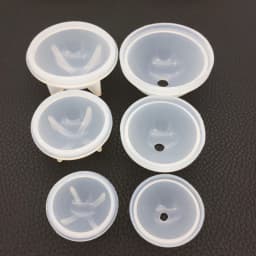 3D Sphere Ball Silicone Mold Round Clear Mould for UV Resin Epoxy Resin Craft Supplies Flowers Preservation for Home Decor
