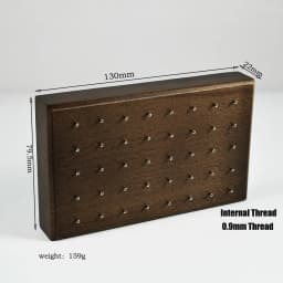 Wood Body Piercing Jewelry Display with Thread Holder Rack Stand Seller Jewelry Cases Shelf Multi Jewelry Top Storage Tools