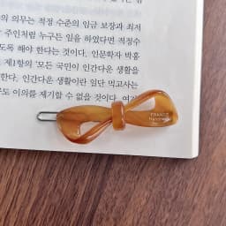 Exquisite high-end feeling ~ South Korea France small bow hair clip, French bangs clip short hair side clip