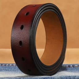 Durable Luxury Brand Designer Replacement Genuine Leather Belt No Buckle Girdle Classic Waistband 3.3/3.8cm with Hole