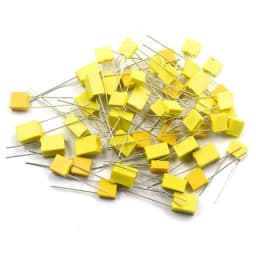 20Pcs 100V Correction Capacitor Polypropylene Safety Plastic Film 100V 1nF ~ 470nF 100nf 220nf 10nf 47nf 22nf 1nf 0.47uf 0.1uf