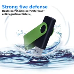 USB 32GB Flash Drive 16GB Memory Stick Metal Jump Drive Swivel Pendrive Portable 64 128 GB Cle USB 2.0 Pen Drives