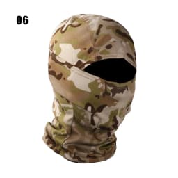 Camouflage Balaclava Full Face Scarf Ski Cycling Full Face Mask Cover Neck Head Warmer Sports Cap Helmet Liner
