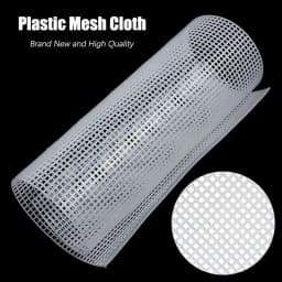 33*50CM Plastic Mesh Cloth Bag Rug Thread Hook Craft Supplies DIY Handcraft Latch Hook Accessory Hook Crafts Durable Grid About