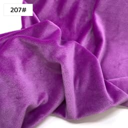 3mm Pile Crystal Super Soft Plush Fabric For Sewing 100 Polyester Comfortable And Soft Eco-Friendly Fabric 45x50cm Free Shipping