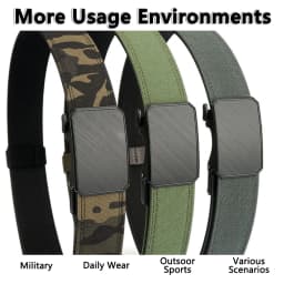 TUSHI New Hard Tactical Belt for Men 1100D Nylon Sturdy Metal Buckle Gun Belt Military Belt Outdoor Girdle IPSC Accessories Male