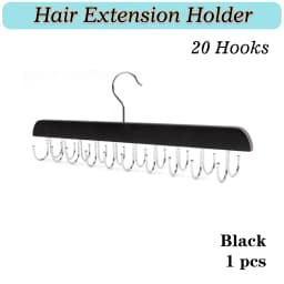 1Pcs Double-Sided Hanging Hair Racks Organizers And Storage For Hair Styling Display & Storage Wig Stand Hair Extension Holder