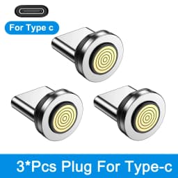 AUFU 60W Magnetic USB Cable Fast Charging USBC To Type C Micro Magnetic Data Cord For Macbook Samsung Xiaomi Magnet Charger Wire