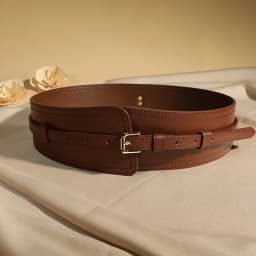 Simple Width Belt for Women Vintage Wide Leather Waistband Genuine Leather Waist Belt Fashion Wide Belts