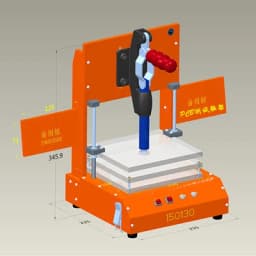PCB Testing Jig PCBA Test Fixture Tool Universal Test Frame Bakelite Fixture Testing Rack Circuit Board Test Fixture Pin Plate