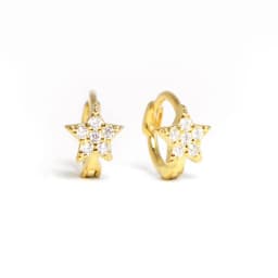 Aide 925 Sterling Silver Rectangle Colorful Zircon 6mm Huggie Earrings Mini Circle Second Hole Cartilage Earring Hoops Jewelry