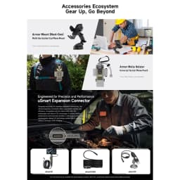 Ulefone Armor 34+ NFC 5G AI Rugged Phone 25500mAh Up to 32GB+512GB 120Hz Display 6.95" Android 15 Smartphon
