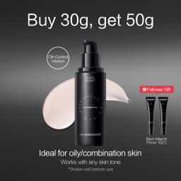 CARSLAN Black Magnet Soft Focus Primer Makeup Base Oil Control Long-lasting Blurring Pores Anti-Dullness Smooth Non-sticky