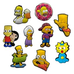 9-100pcs Cartoon Shoe Charms Set For Classic Clog Sandal Garden Shoes Decoration Accessories Buckle Friends Gifts