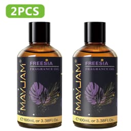 MAYJAM 100ml Fragrance Oil Coconut & Vanilla White Musk Sea Breeze Baby Powder Dragons Blood Sweet Tobacco Freesia for Aromatherapy Diffuser Humidifier Burner, Strawberry Watermelon Cherry Coconut Cranberry Fruit Essential Oil Making Candle Aromatic Spray