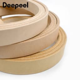 1P Deepeel 18-38mm Wide Belt First Layer Cowhide Headless Pin Buckle Belts for Men Women Genuine Leather Vintage Waistband Part