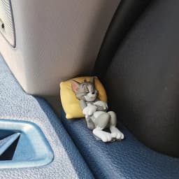Tom Jerry Desk Shelf Ornament Car Dashboard Ornament Decoration Figurine Cute Sleeping Pose Home Decor Gift
