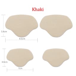 Self-Adhesive Shoe Repair Patches, Vamp & Heel Hole Repair Stickers, Anti-Wear Lined Heel Protector for Sneakers