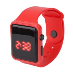 LED Digital Watch Sport Watch LED Screen Quadrate Shape Backlight Design Digital Kids Watch for Leisure Activities Digital Watch
