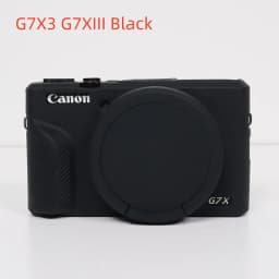 For SX740 HS Digital Camera Case Silicone Cover For Canon G7X Mark II III G7X2 G7X3 SX730 SX740HS Soft Protector Bag