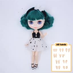 ICY DBS Blyth 1/6 bjd dolls joint body custom face colorful hair Contains clothing and shoes special