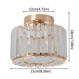 Modern Pendant Light Luxury Chandelier Led Crystal Ceiling Lamp Bedroom Lustre Dining Table Kitchen Island Fixtures Home Decor