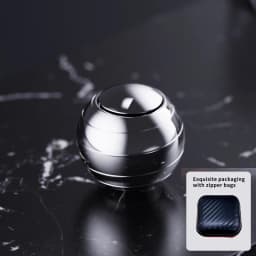 EDC Finger Decompression Metal Desktop Gyroscope Finger Stress-Relieving Toy Stress Relief Visual Fidget Spinner Children's Gift