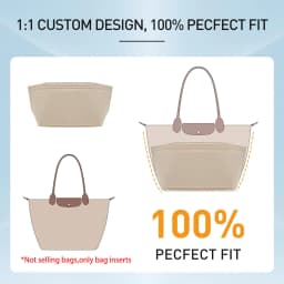 Organizer Insert For Longchamp Large Small Mini Size Totes Bag Felt Storage Bag Purse Insert Handbag Liner Bags Accessories