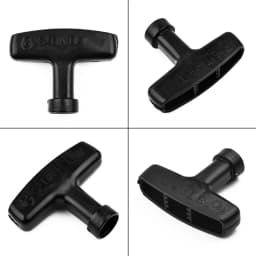 10×Recoil Black Plastic Handle Pull Starter Replacement For Honda GX160 GX200 GX240 Lawnmower Pull Starters