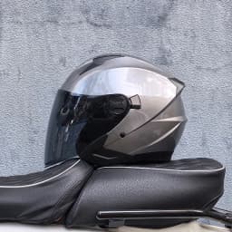 ORZ motorcycle helmet, half face, double mirror, all season men's and women's fashion, half helmet, all season universal