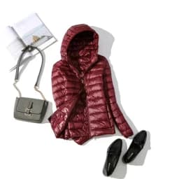 Ultra Light Down Jacket 2024 New Parkas Basic Winter Jackets Female Women Velvet Hooded Coats Autumn Down Jacket Womens Outwear