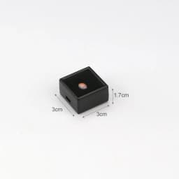 70Pcs Transparent Gemstone Display Box Ring Face with Bare Gemstone Plastic Transparent Diamond Display Box 3x3cm 4x4cm